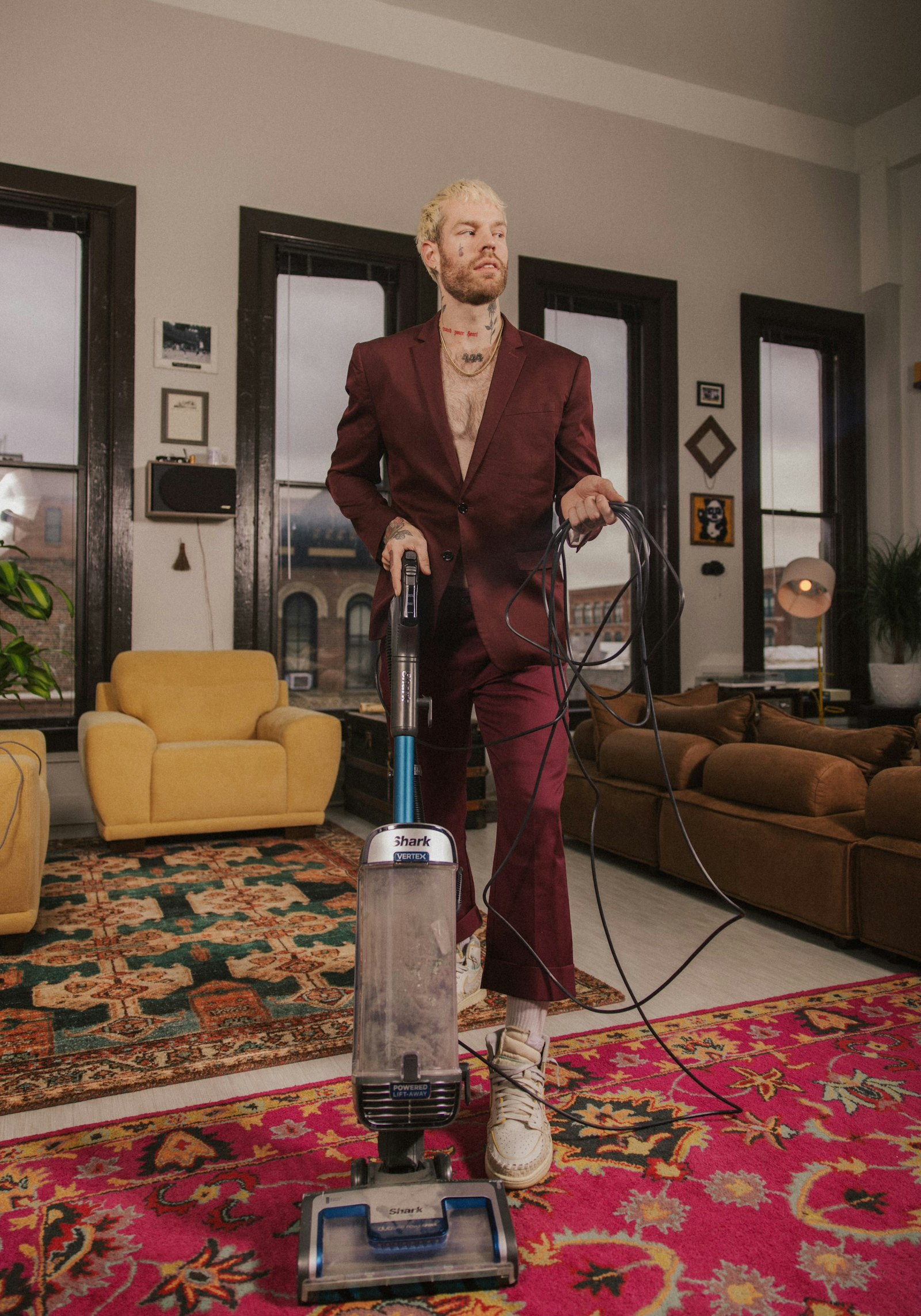 Eagle hot-water-extraction carpet cleaning in a Maryland home